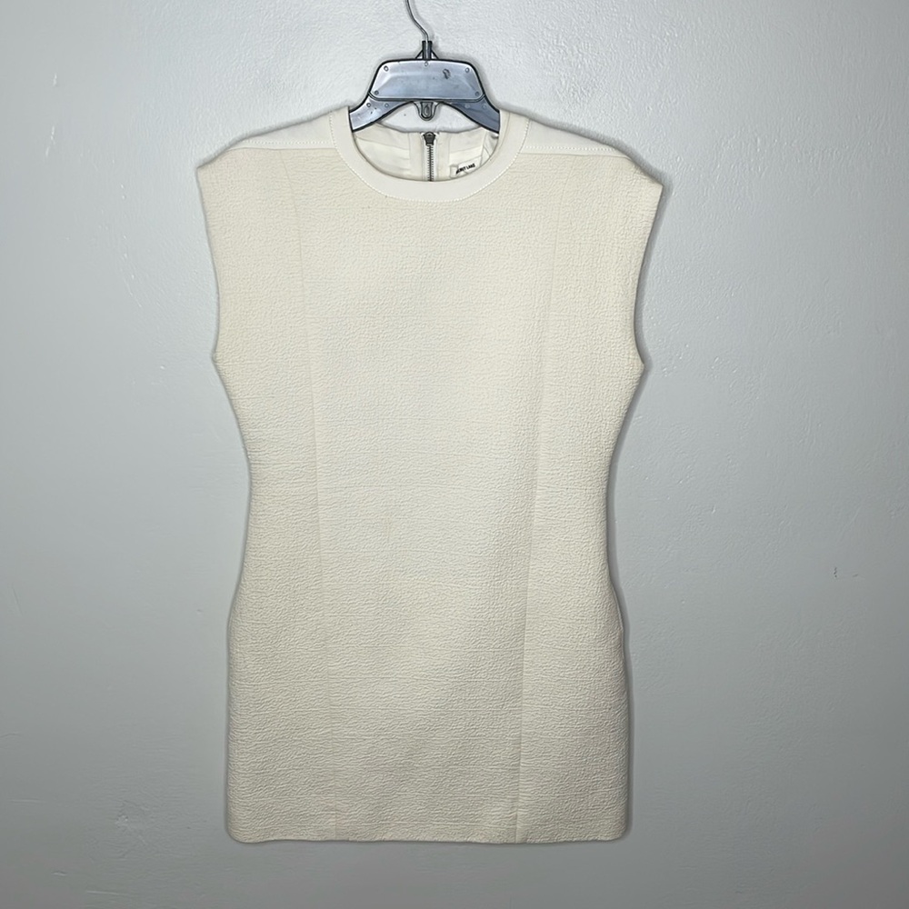 Helmut Lang Textured mini dress